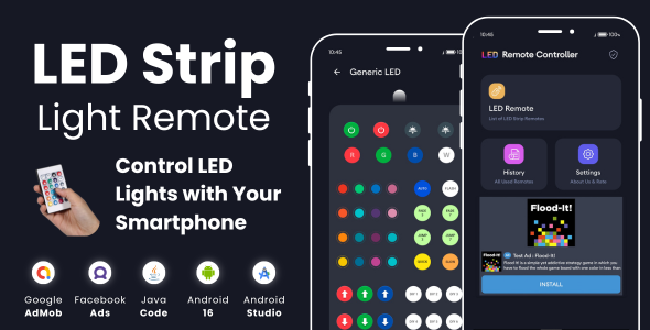 SmartTech | LED Strip Gentle Far away Cell App