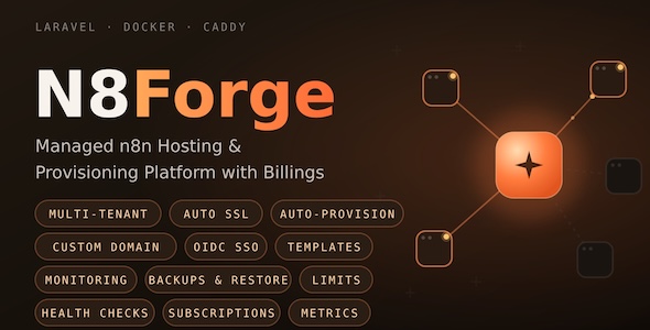 N8Forge – Managed n8n Web hosting and Provisioning Platform