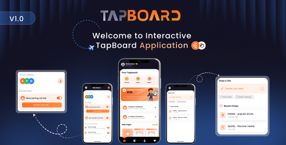 TapBoard Personalized Keyboard Flutter App