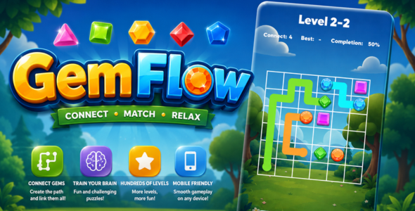 Gem Drift | HTML5 Puzzle Game