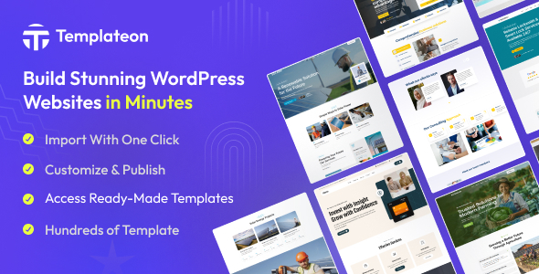 Templateon – Ready Elementor Templates for WordPress