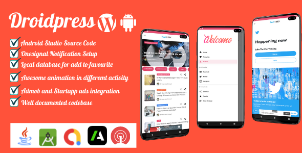 Droidpress – Android App for WordPress