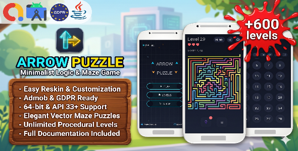 Arrow Puzzle – Grid Clearing Thoughts Game (JAVA| Android)
