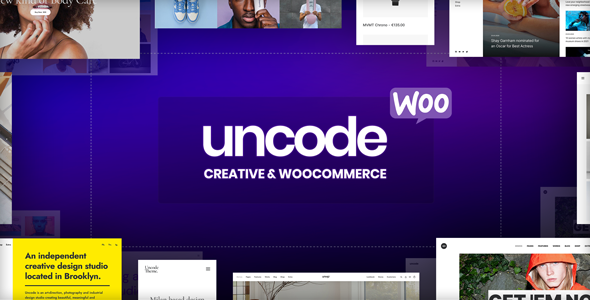 Uncode – Ingenious & WooCommerce WordPress Theme