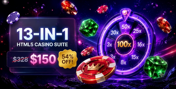 HTML5 On line casino Sport Bundle