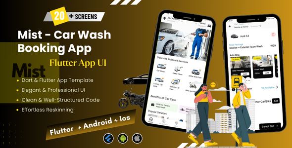 Mist – Vehicle Wash On-Seek recordsdata from Dwelling Service App