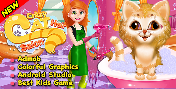 Loopy Cat Hair Salon Game For Kids + Appealing For Put up
