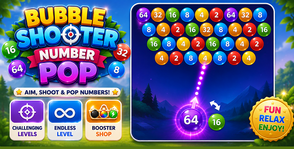 Bubble Shooter Quantity Pop | HTML5 Sport