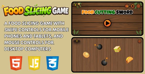 Astrasor | Food Slice – HTML5 Recreation for Cell, Tablet and Desktop