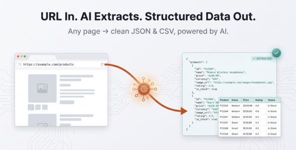 ScrapeForge | AI Files Scraper – Flip Any Webpage Into Structured Json/Csv Files (HTML5)