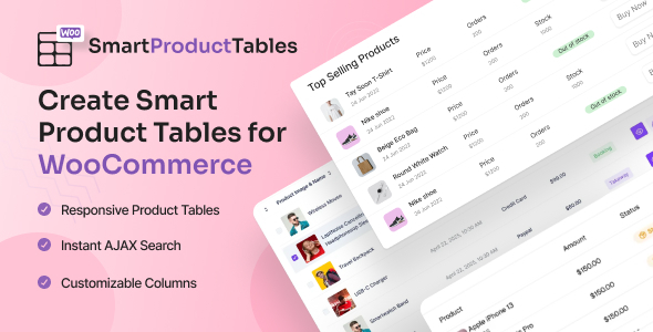Spruce Product Table for WooCommerce — Rapidly Deliver Forms and Wholesale Tables