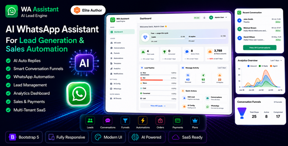 WALE – WhatsApp AI Lead Engine for Commercial Automation & Buyer Engagement