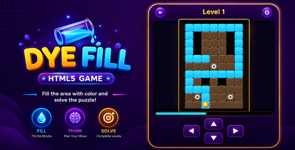 DyeMaze | HTML5 Maze Hold Puzzle Sport