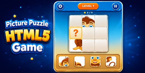 PictoMind | HTML5 Reminiscence Image Puzzle Game