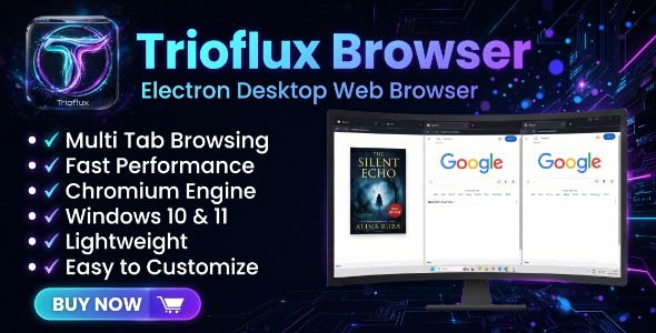 Trioflux | Desktop Browser Constructed with Electron