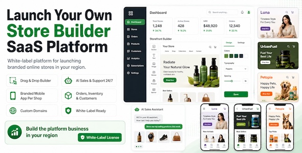 Ecomz AI | Multi-Tenant SaaS eCommerce Carrier provider Retailer App