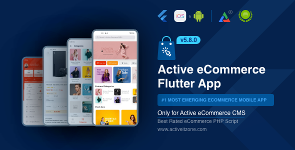 Energetic eCommerce Flutter App