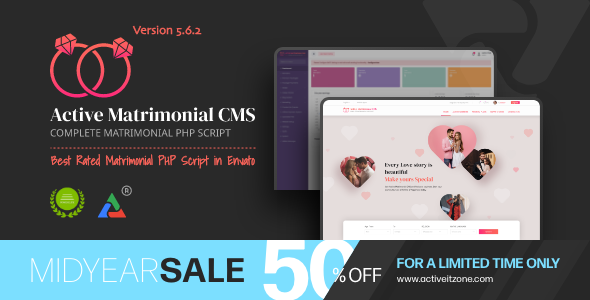 Energetic Matrimonial CMS