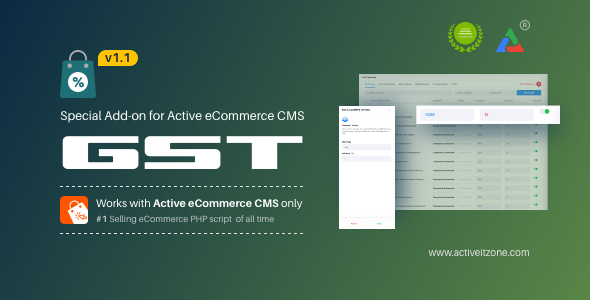 Energetic eCommerce GST Add-on