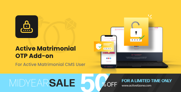 Active Matrimonial OTP add-on
