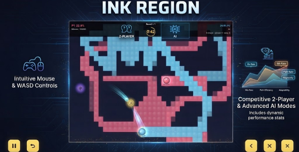 Ink Space | Paint Arena HTML5 Game
