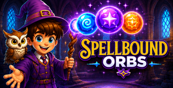 Spellbound Orbs | HTML5 Bubble Shooter Sport