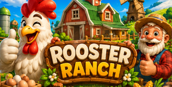 Rooster Ranch | HTML5 Route Puzzle Sport