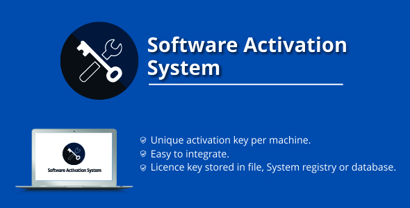 Machine License Activation Design