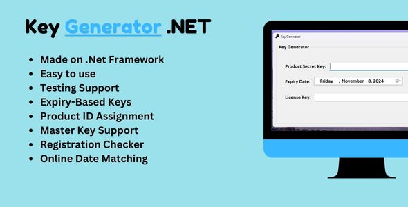 License / Activation Key Generator C# Winforms