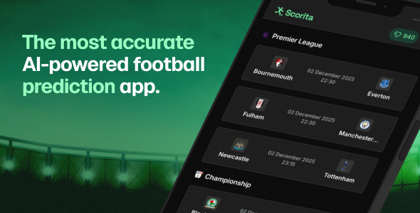 Scorita | AI Soccer Prediction App