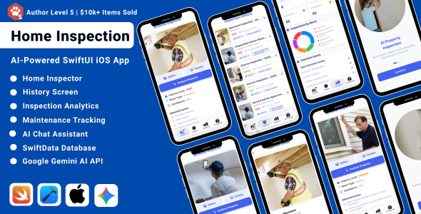 RoveLens | AI Dwelling Inspection and Maintenance Swift iOS Mobile App