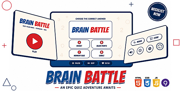 Mind Battle | 1000 Ranges HTML5 Quiz Sport