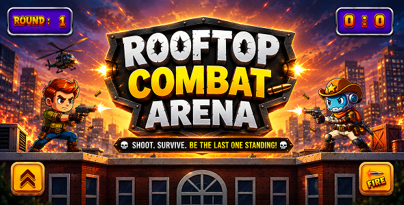 Rooftop Wrestle Enviornment | HTML5 Physics-Primarily essentially based entirely Shooter Sport