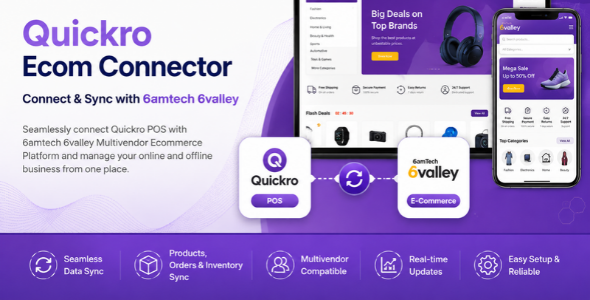 Quickro POS Ecom Connector Add-on