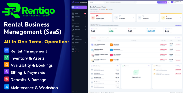 Rentiqo – Universal Condo Industry Management System (SaaS)