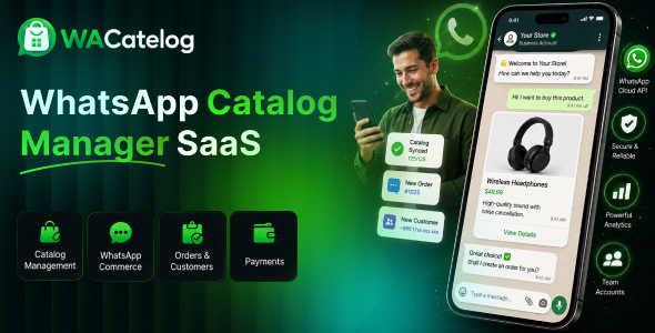WACatelog – WhatsApp Catalog Supervisor SaaS