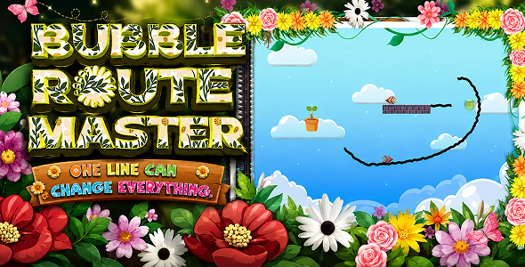 Bubble Route Master – HTML5 Puzzle Adventure Game