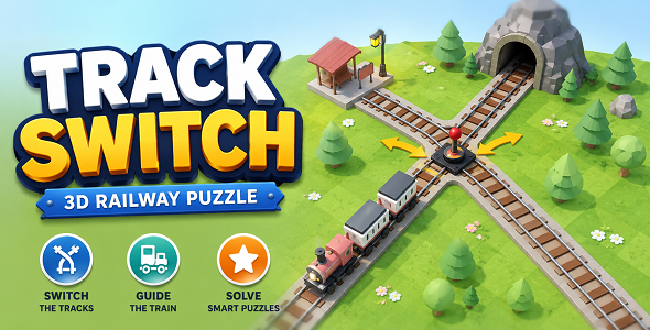 Note Switch | 3D Railway Note Puzzle HTML5 Sport