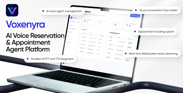 Voxenyra | AI Insist Booking, Appointment and Name Automation Platform