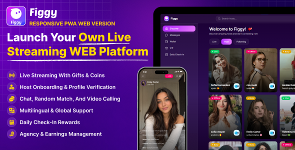 Figgy Internet – Dwell Streaming & Video Chat PWA