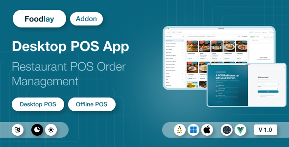 Foodlay Desktop POS | Offline Desktop Utility Add-on