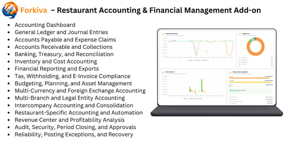 Forkiva – Restaurant Accounting & Monetary Administration Add-on