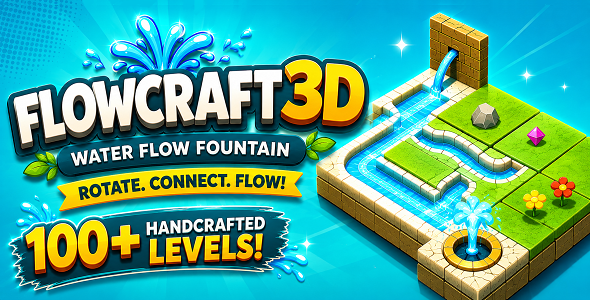 FlowCraft 3D | Water Hasten along with the scramble Puzzle HTML5 Sport