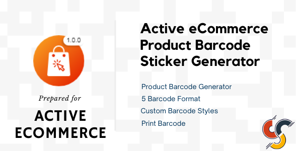 Active eCommerce Product Barcode Decal Generator Add-on