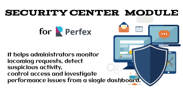 Safety Heart – Firewall & Traffic Computer screen for Perfex CRM
