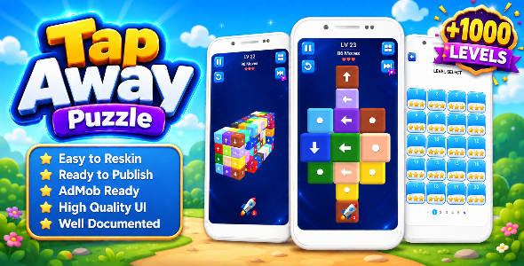 Block Away – Android Studio Puzzle Sport