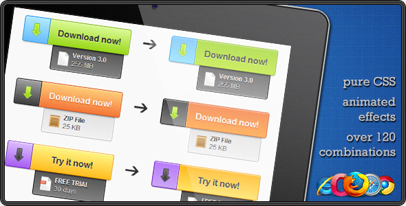 CSS Derive Buttons