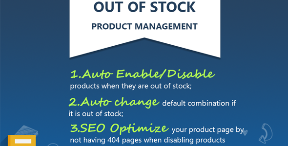 Out of Stock product administration Prestashop Module
