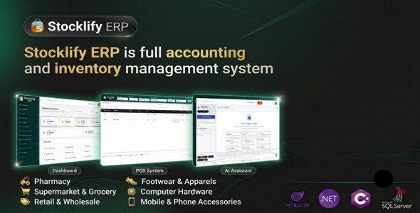Stocklify ERP — Total Inventory & Accounting Contrivance for Recent Agencies