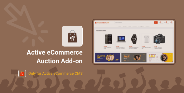 Active eCommerce Public sale Add-on